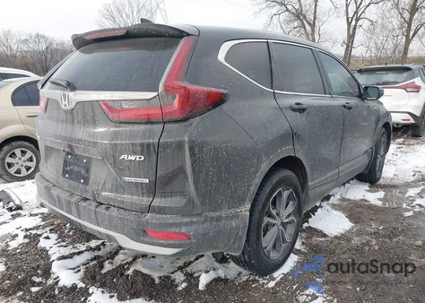 2020 Honda Cr-V Hybrid Ex-L from USA, damaged, VIN 7FART6H84LE027059